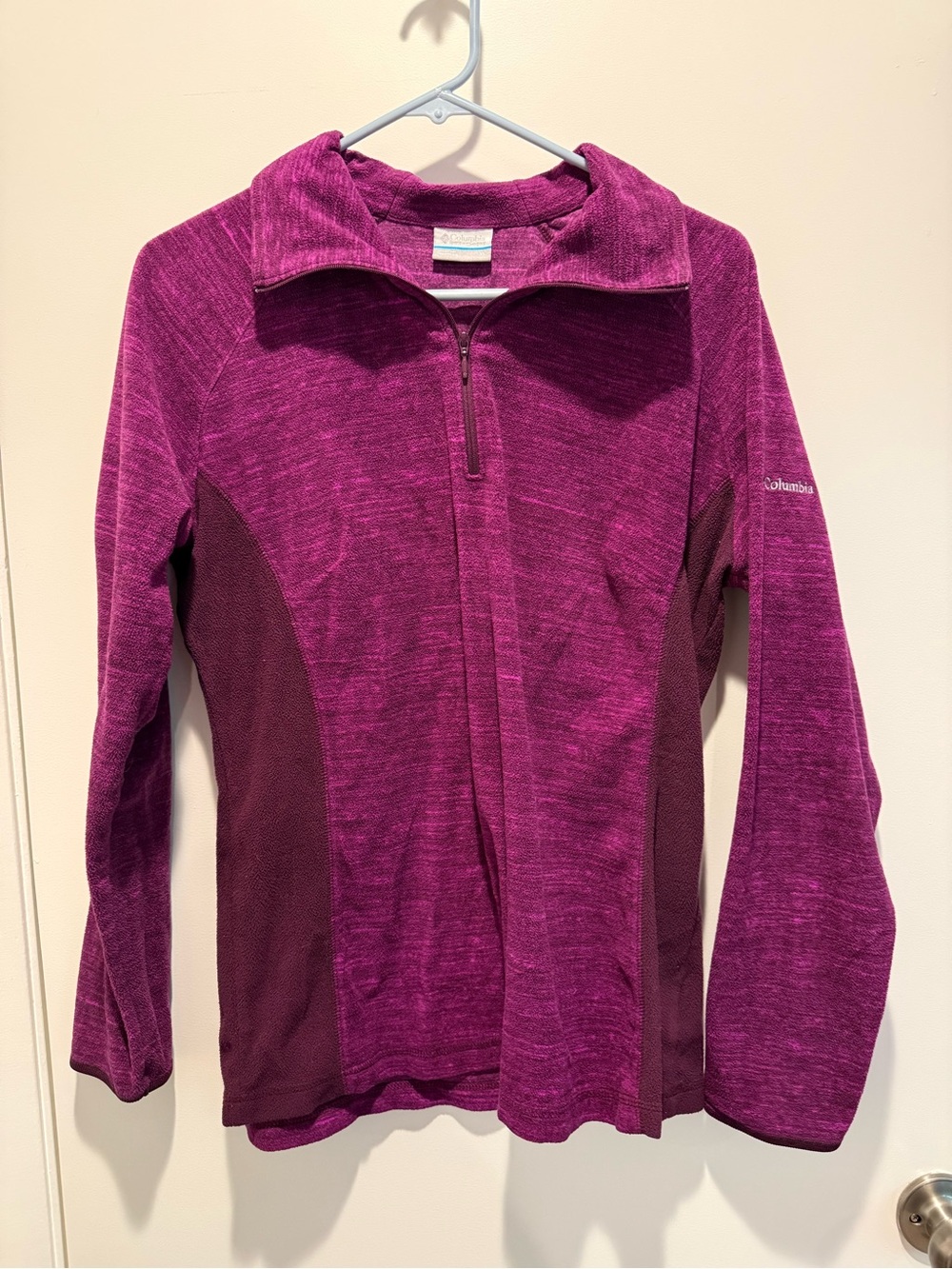 Columbia Magenta Fleece Pullover